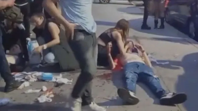 Batalla campal en la puerta del boliche INK terminó con dos jóvenes apuñalados