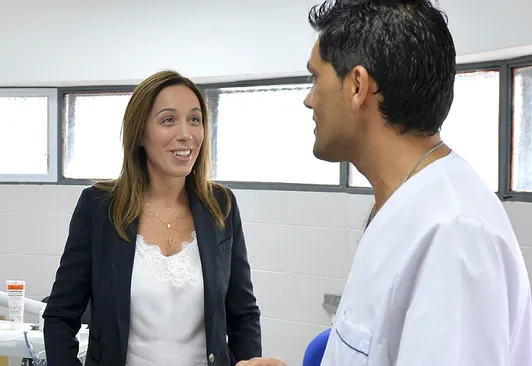 Vidal no descartó una reelección provincial en 2019