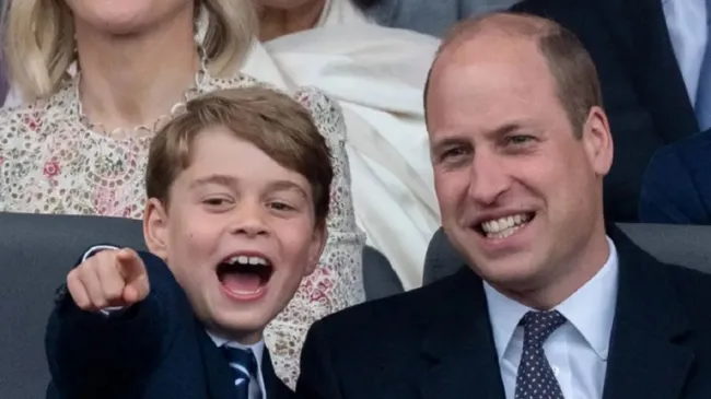 Tras conocerse el cáncer de Kate Middleton, el príncipe Guillermo reapareció con su hijo Jorge