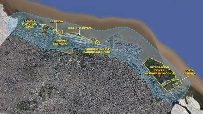 BA Costa: cómo es el plan del Gobierno porteño para recuperar 25 km del borde costero