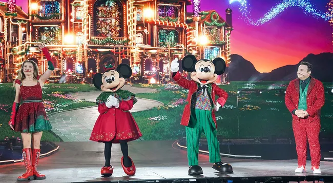 Disney lo hizo otra vez: con su espectáculo navideño subió la vara ofreciendo una experiencia inmersiva