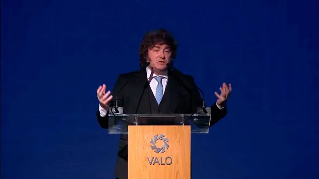 Javier Milei en el MALBA: "Sin empresarios no hay nada"
