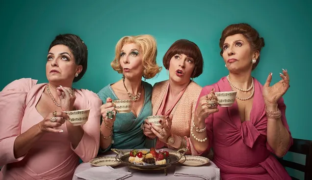 Cuatro reinas del humor le ponen el cuerpo a un desopilante policial