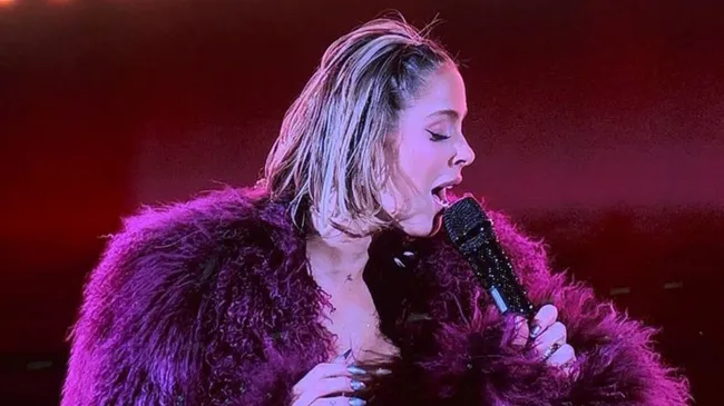 Tini Stoessel cerró la última función de Futttura en Buenos Aires con un reencuentro inolvidable de Violetta con Jorge Blanco y Mechi Lambre