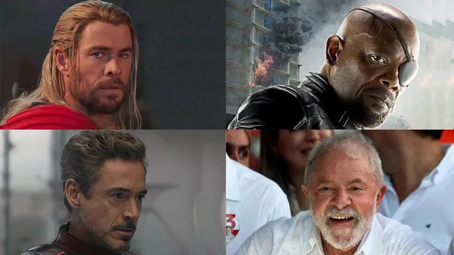Los "Vengadores" de Marvel se metieron en la campaña en Brasil, con guiños a Lula