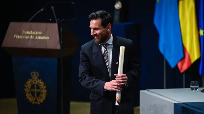 Lionel Messi recibió el Premio Princesa de Asturias 2026: así fue el histórico momento
