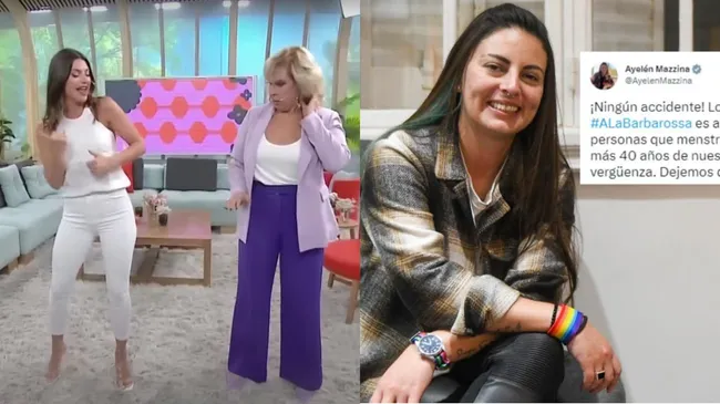 "Dejemos de ocultar la menstruación", pidió la ministra de las Mujeres por el "incidente" de una modelo en TV