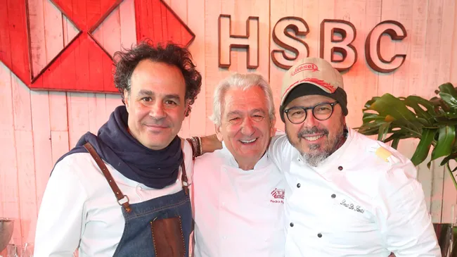 "Happening", celebrities vip y sabores en el Espacio HSBC de la Feria Masticar