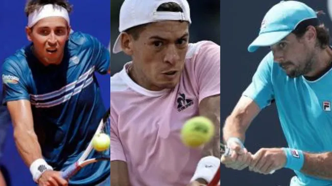 Masters 1000 de Roma: ganaron Tomás Etcheverry, Sebastián Báez y Guido Pella