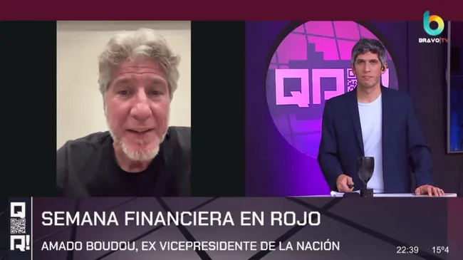 Amado Boudou: "El Gobierno está sentado en un esquema que tiene implícito su propio final"