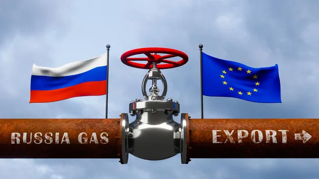 Gazprom amenaza con reducir los flujos de gas a Europa utilizando a Ucrania como vía