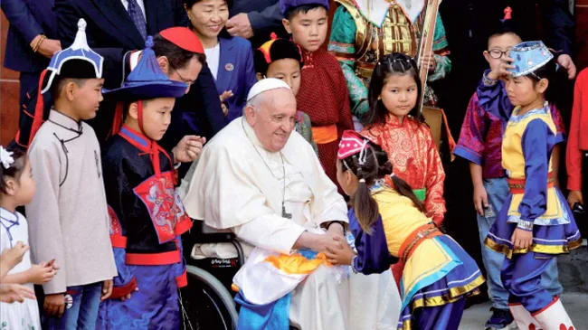 El viaje a Mongolia del primer Papa jesuita y latinoamericano