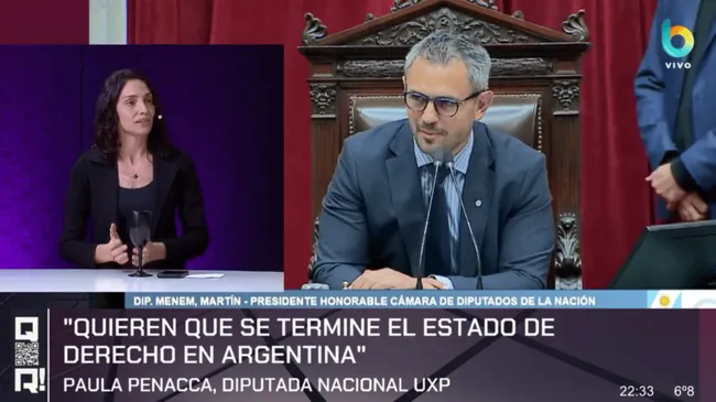 Paula Penacca: “El Gobierno de Javier Milei impone un estado de excepción"