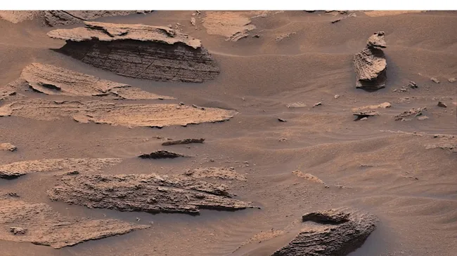 El rover Curiosity de la NASA descubrió un "pato" en Marte