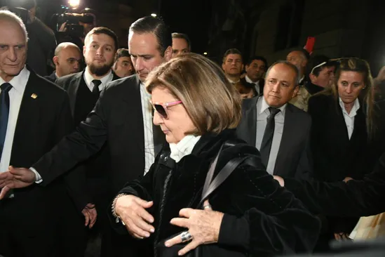 El último adiós a Fernando De la Rúa: el cortejo fúnebre se dirige a Pilar