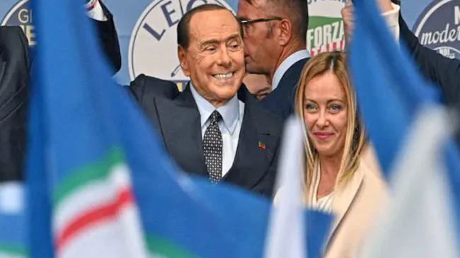 Giorgia Meloni renombró al aeropuerto de Milán “Silvio Berlusconi” y generó revuelo en Italia