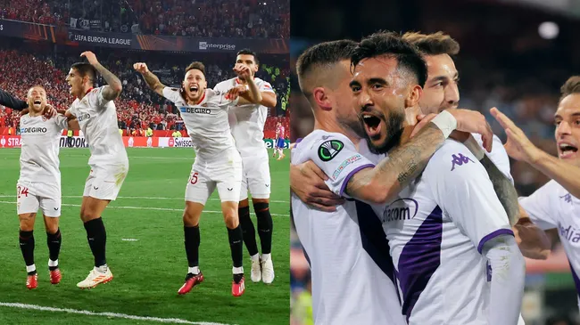 Presencia argentina: Sevilla y Roma, por Europa League, West Ham y Fiorentina, por Conference League