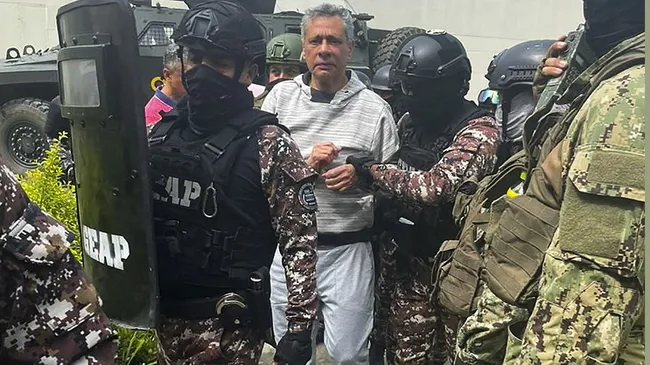 "Responsabilizamos a Daniel Noboa": confirmaron que Jorge Glas intentó suicidarse en la cárcel