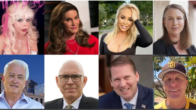 Una ex actriz porno, una mujer trans, un religioso millonario: todos quieren gobernar California