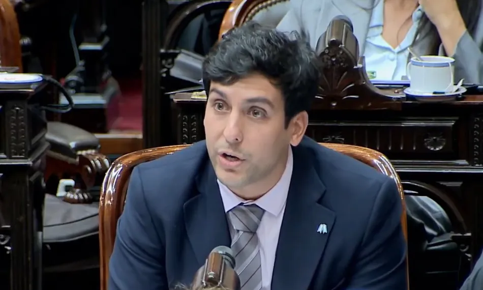 "Produció", el furcio del diputado libertario Gino Visconti al que corrigieron en plena sesión
