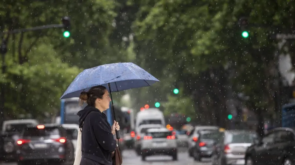 El SMN anunció múltiples alertas amarillas por lluvias en el sur y tormentas en el centro del país para esta semana