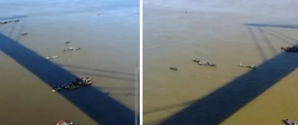 La veda extraordinaria de pesca desató un "piquete" de barcazas en el río Paraná