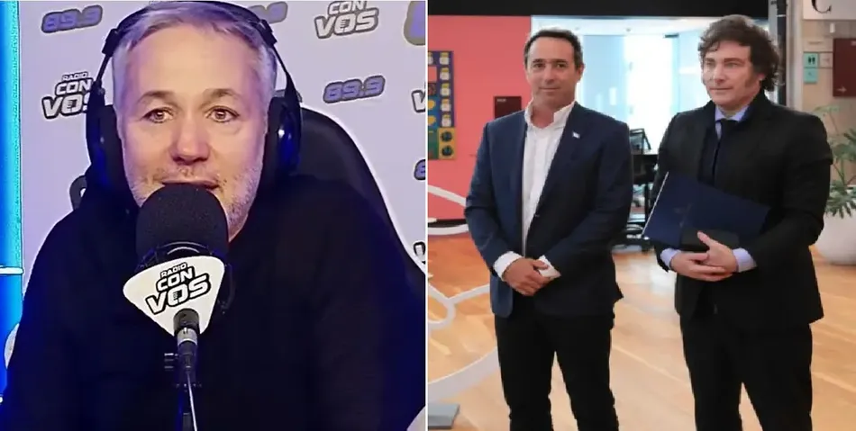 Javier Milei y Marcos Galperín cuestionaron al periodista Diego Iglesias por defender el impuesto a los más ricos