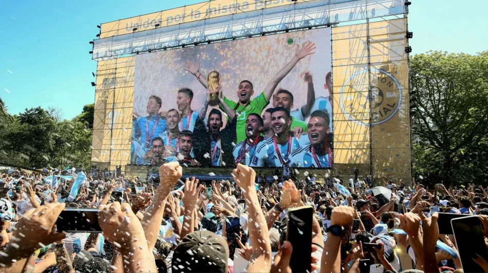 La Ciudad de Buenos Aires palpita el Mundial con un mega Fan Fest y pantallas gigantes en espacios públicos