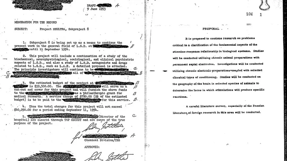 Desaparecieron archivos de la CIA justo antes de su publicación: tenían información sobre el programa MKUltra