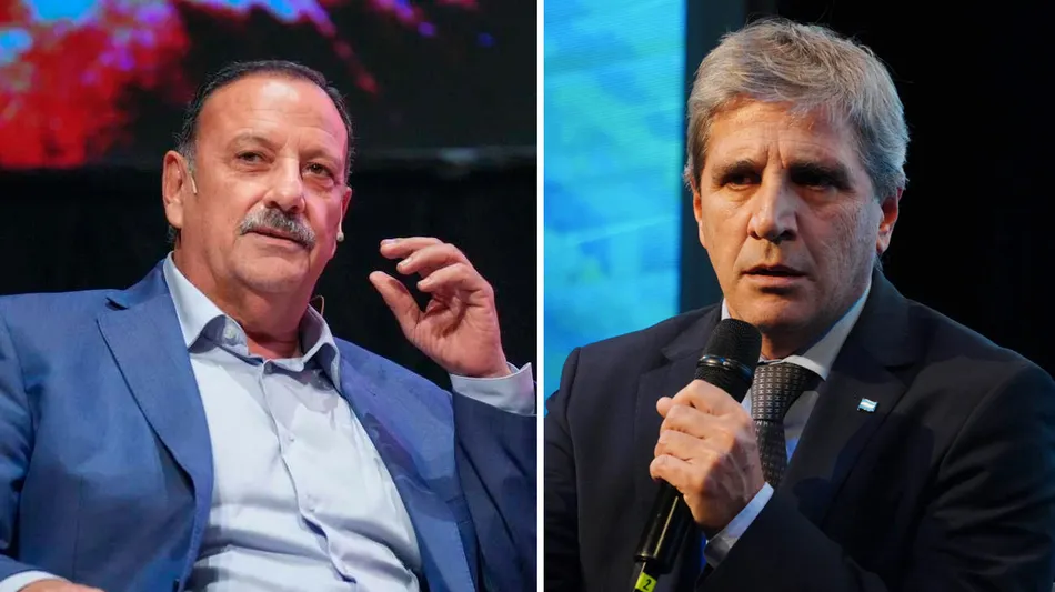 Luis Caputo cruzó con dureza a Ricardo Quintela: "Matón de barrio, dedíquese a gobernar bien su provincia"