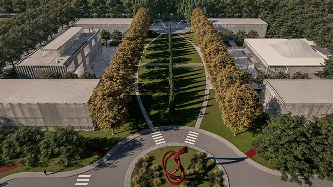 Así será el primer campus que construye la Universidad Siglo 21 dentro de un parque industrial en Argentina
