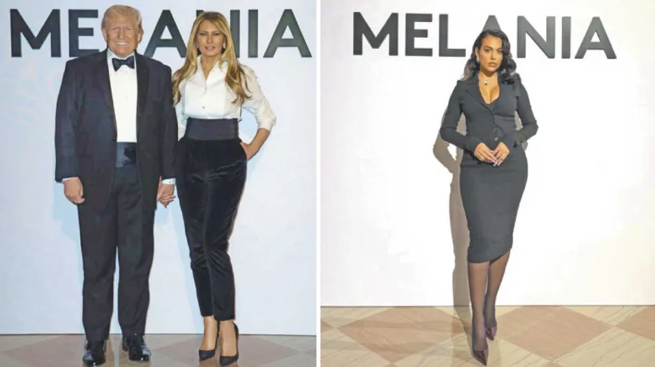 Georgina Rodríguez fue la única argentina en la première de ‘Melania’