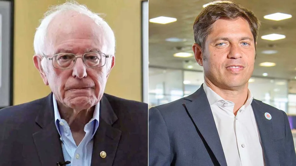 Sanders y Kicillof